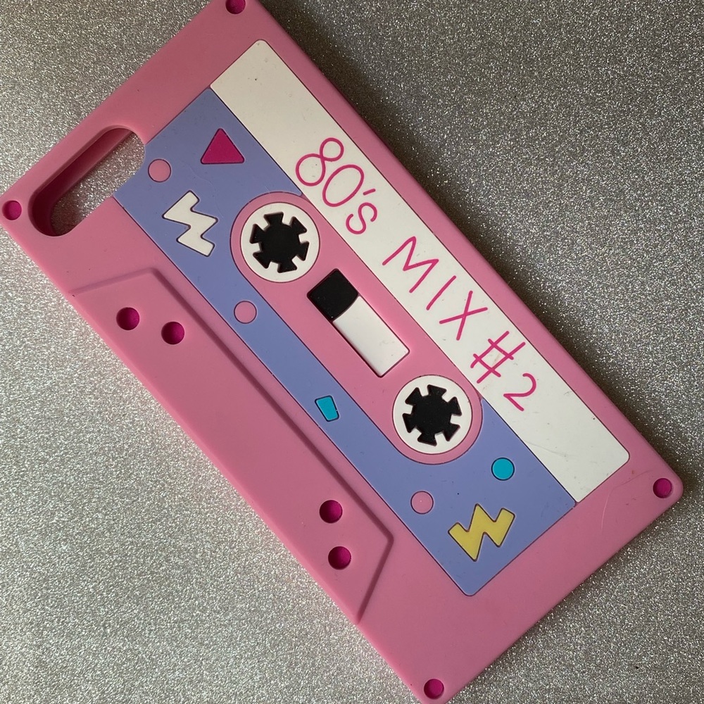 Claire’s 80s mix cassette iPhone 7 Plus case